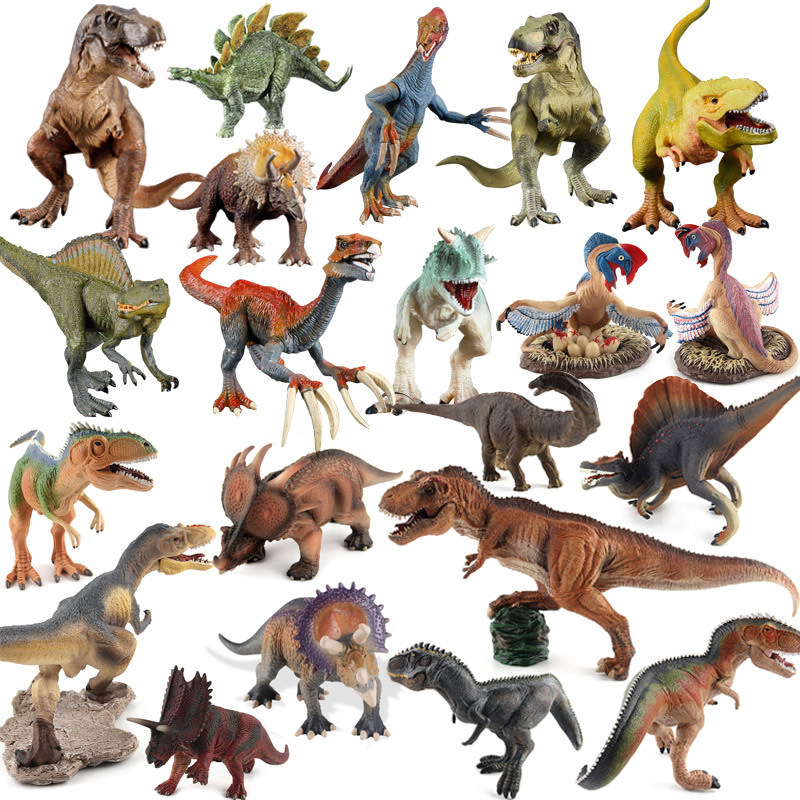 Fashion high quality soft dinosaurs toy miniature animal world dinosaurios dinosaur toys mini plastic toys