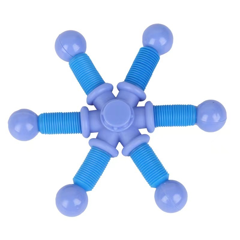 Hot Selling Creative Telescopic Tube Spinning Top Fidget Spinner Relief Stress Toy