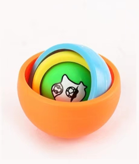 2023 Creative New Stress Relief Toy  Multi-layer Rotating Toy Color Fidget Spinner Educational Decompression Toy