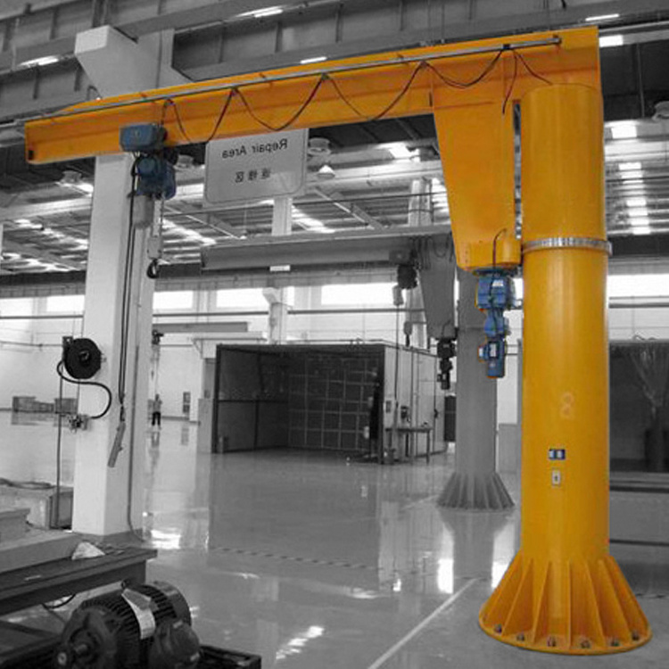 New Design Remote Control 8 Ton 10 ton pillar Jib Crane With Electric Hoist