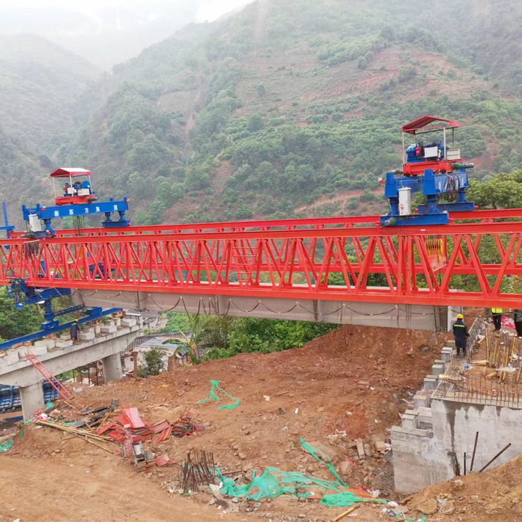 outdoor use expressway bridge segmental launching girder crane