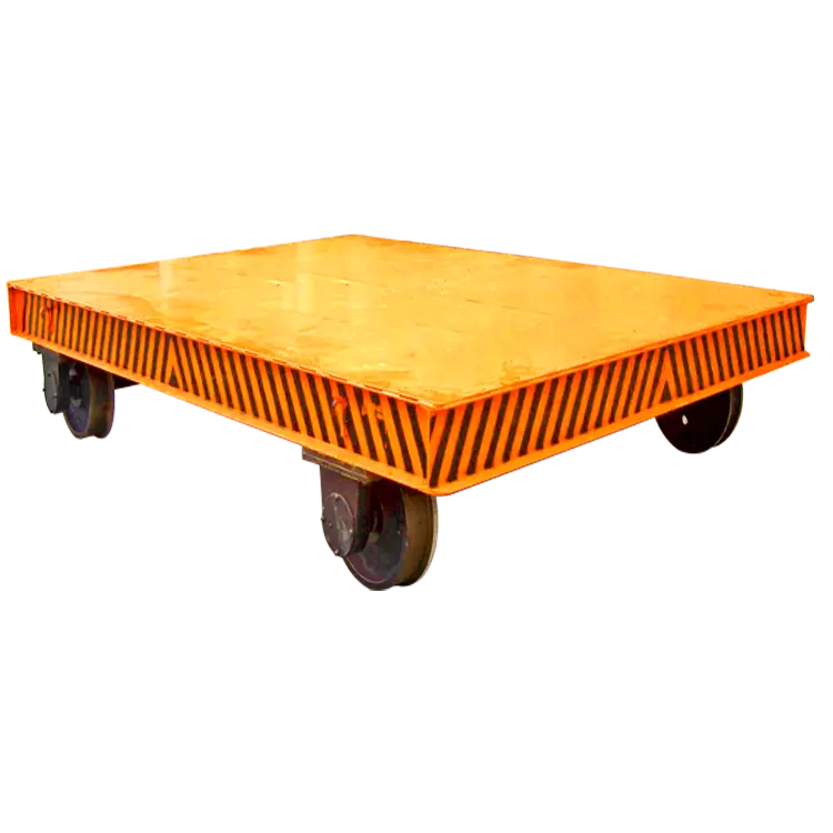 factory 30 Ton electrical railroad trolley cart with 360 degree rotation