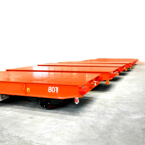 Workshop Steerable 10 ton Electric Battery Powered Rail Transfer Cart