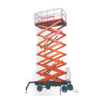 China Automatic Folding Indoor 500 kg Mobile Scissor Lift Table platform