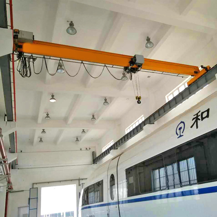 5 ton free standing single beam work shop overhead bridge crane manufacturer