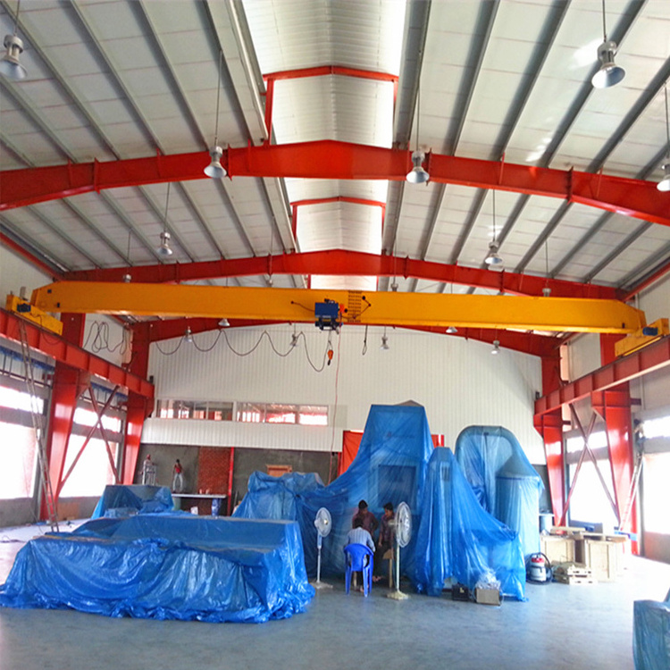 5 ton free standing single beam work shop overhead bridge crane manufacturer