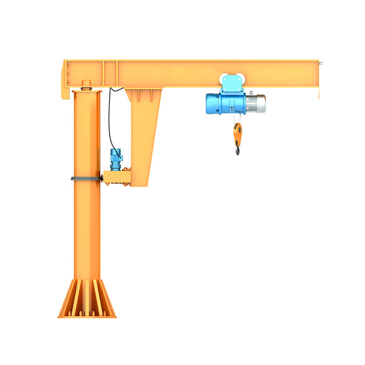 360 Degree Slewing articulating manual Jib Crane 1 Ton