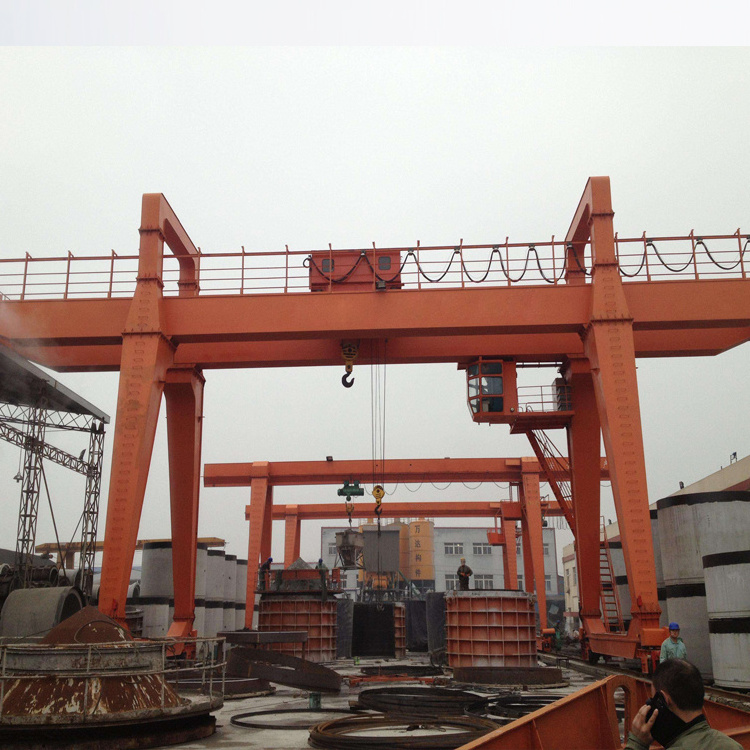 Hot sale 25 ton Electric travelling trolley gantry crane with remote control