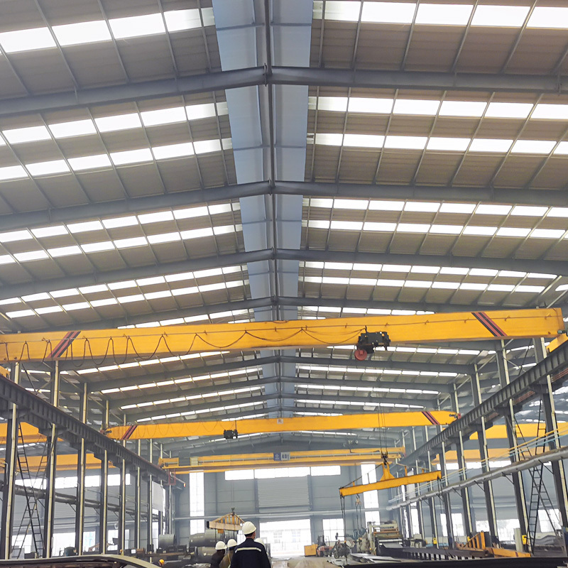 high standard workshop travelling single beam eot bridge crane 5 ton on sale