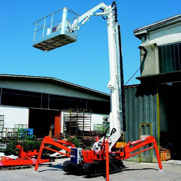 Great quality Mobile 3Tons construction lifting equipment spider crane