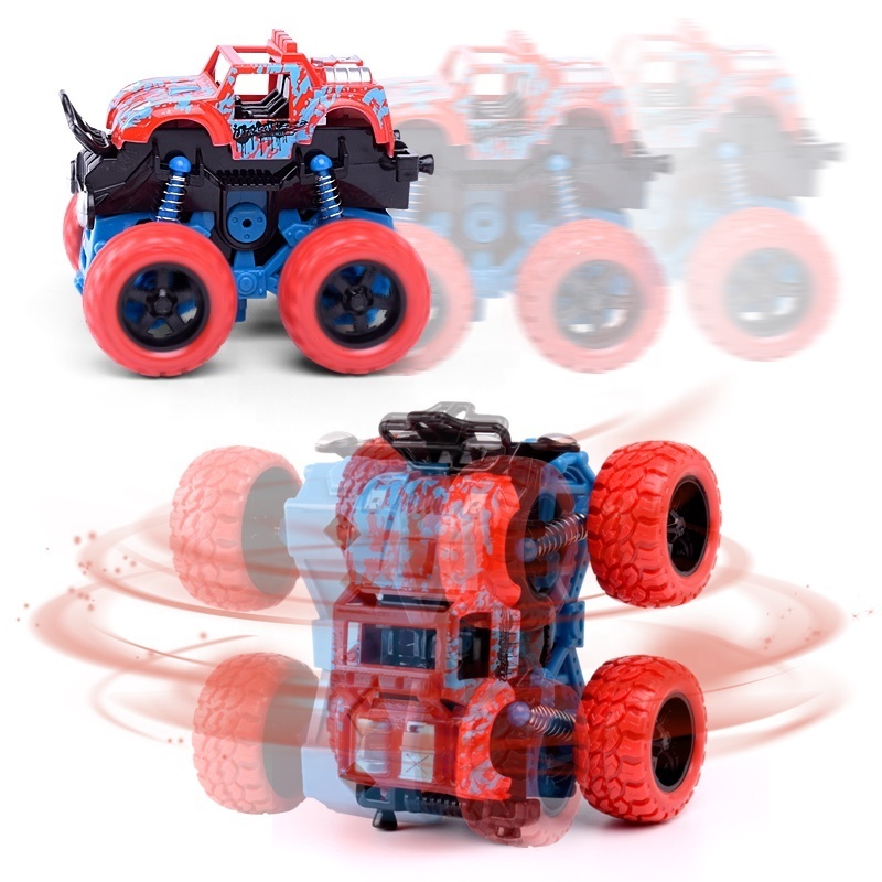 Monster Trucks Toys Friction Power Mini Push and Go Car Truck Jam Play set for kids