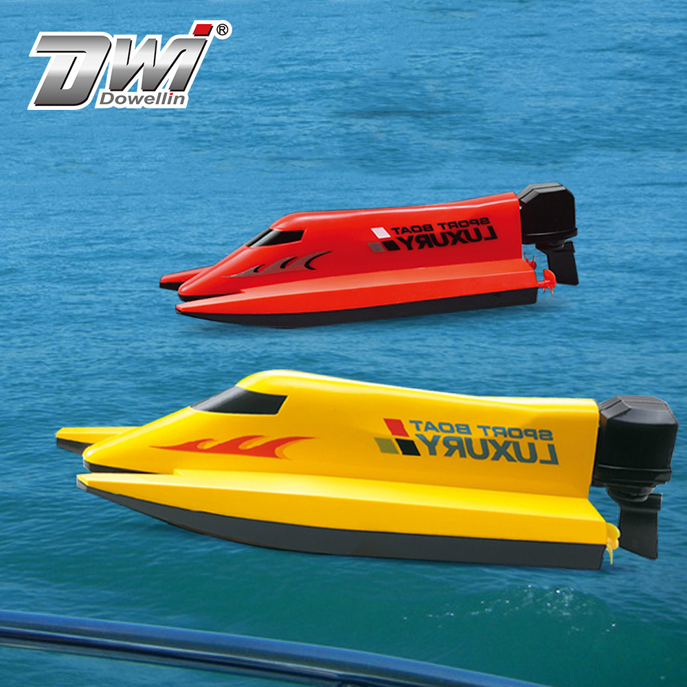 DWI Dowellin High quality Toy Luxury F1 RC Boat with 2 Colors