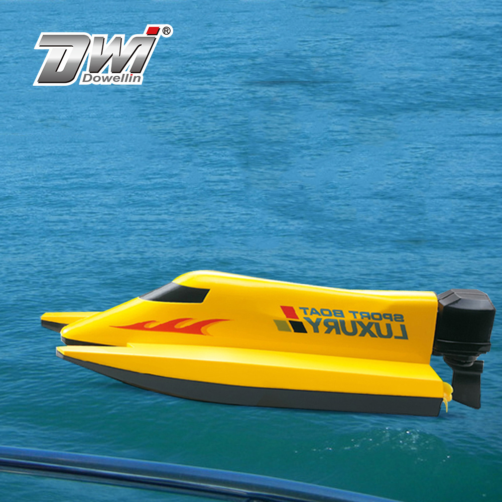 DWI Dowellin High quality Toy Luxury F1 RC Boat with 2 Colors