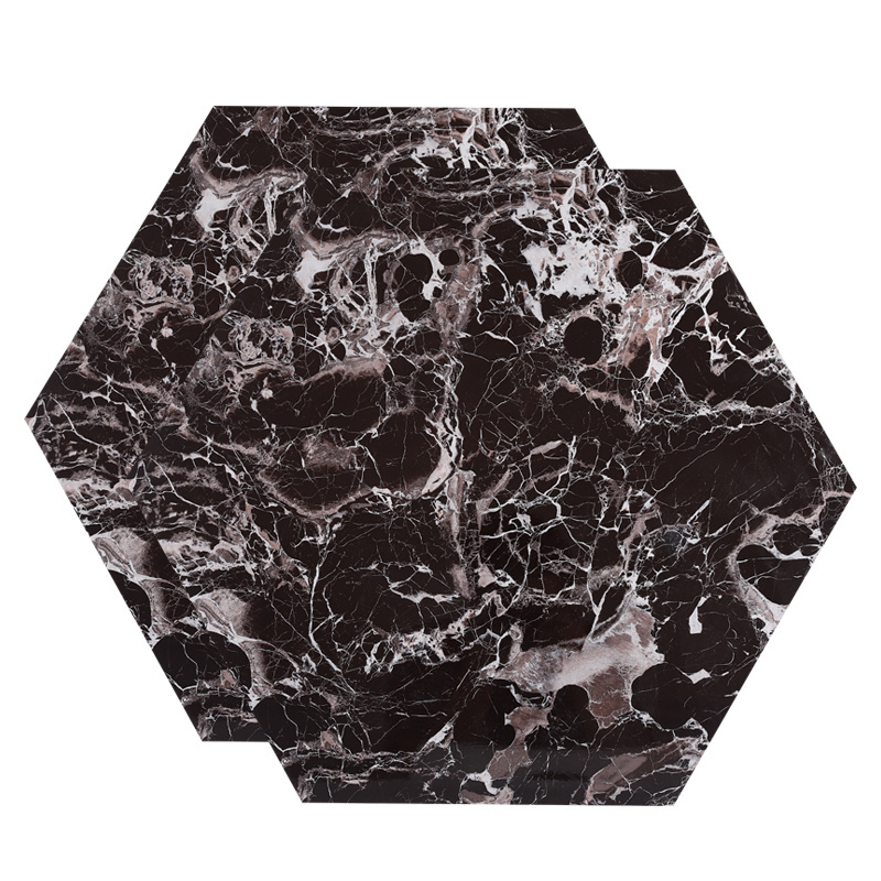 UV coated marble sheet pvc kitchen cabinets high gloss marble pvc shower wall panel waterproof