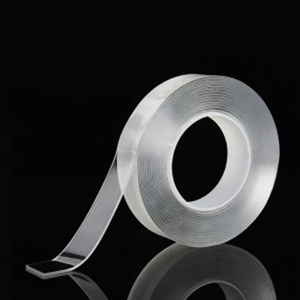 Reusable Clear Adhesive Double Sided Nano Suction Tape