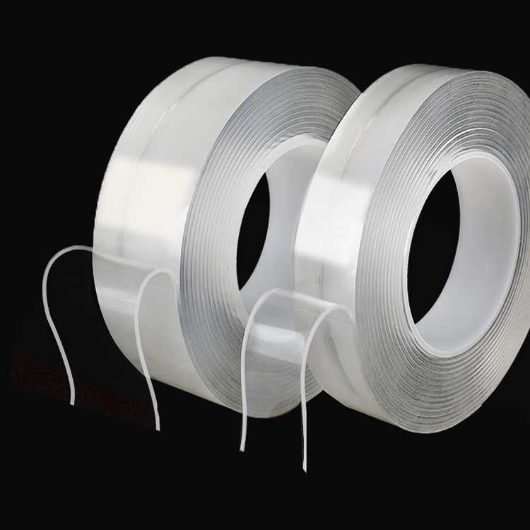 Reusable Clear Adhesive Double Sided Nano Suction Tape