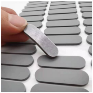 Anti Slip Grey Black bumper washer feet pad adhesive silicone rubber pads