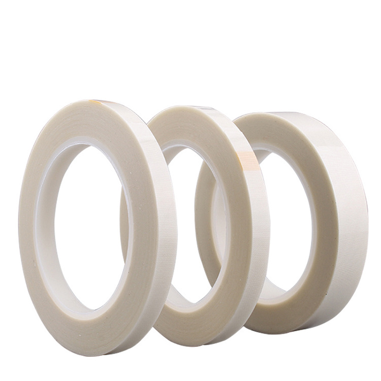 White Cloth Insulation Adhesive High Temperature Resistant Glass Fiber Tape for Sandblasting Protection