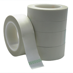 Heat insulation fiberglass transformer tape White Fiber Glass Cloth Silicone Adhesive Tape