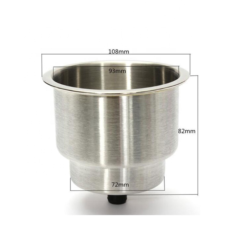 Marine Hardware Boat Accessories Stainless Steel Drink Cup Holder