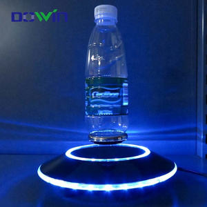 Customized design acrylic wine bottle glorifier led lighting base display