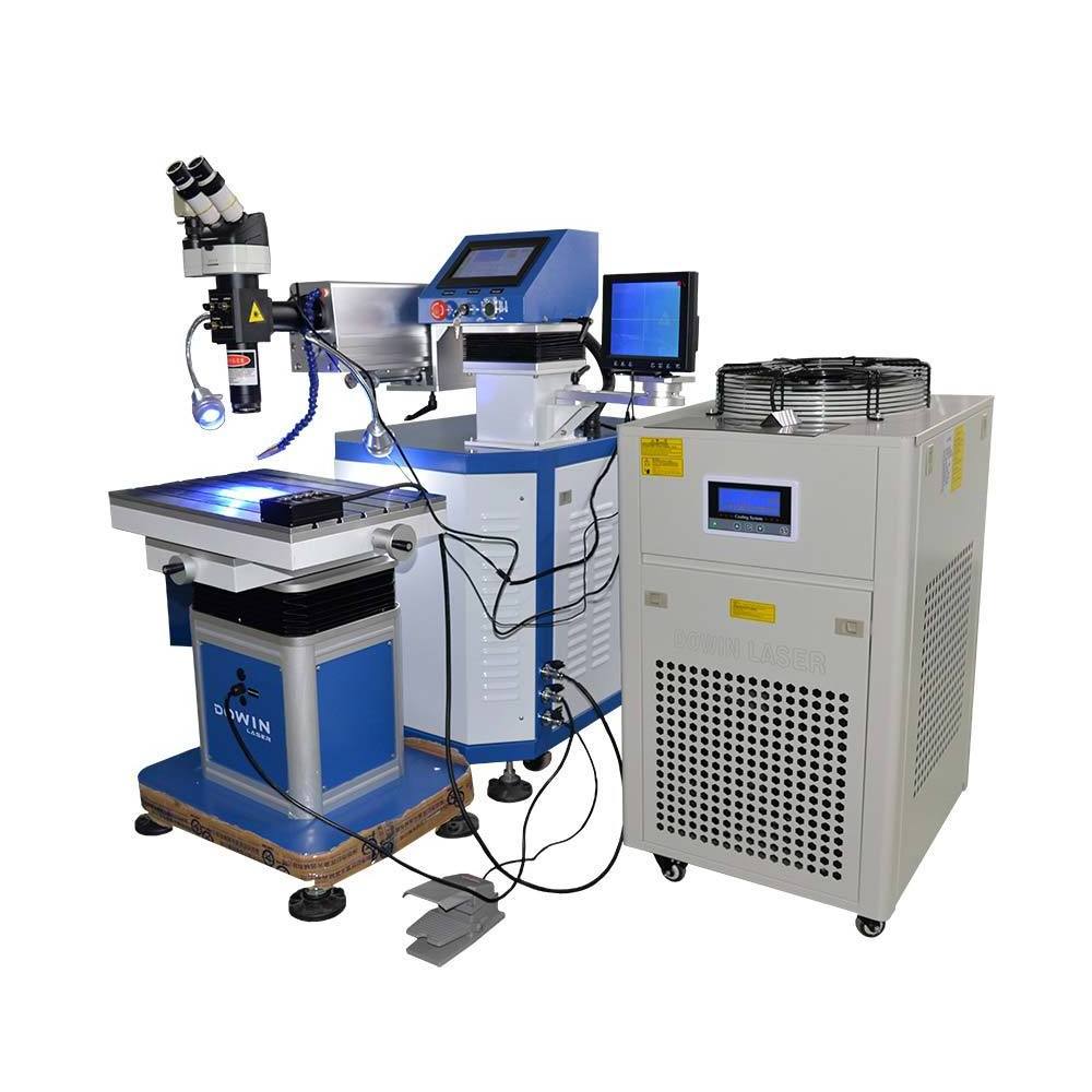 China Supplier mold repair laser welder metal stainless steel nickel cold gold jewelry yag laser soldering welding machine 200w