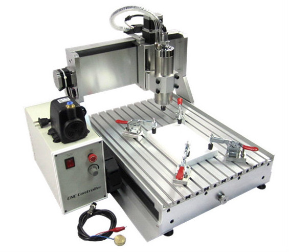 Made-in- China high precision 500/800W CNC router for wooden home diy metal wood engraving machine laser milling machine