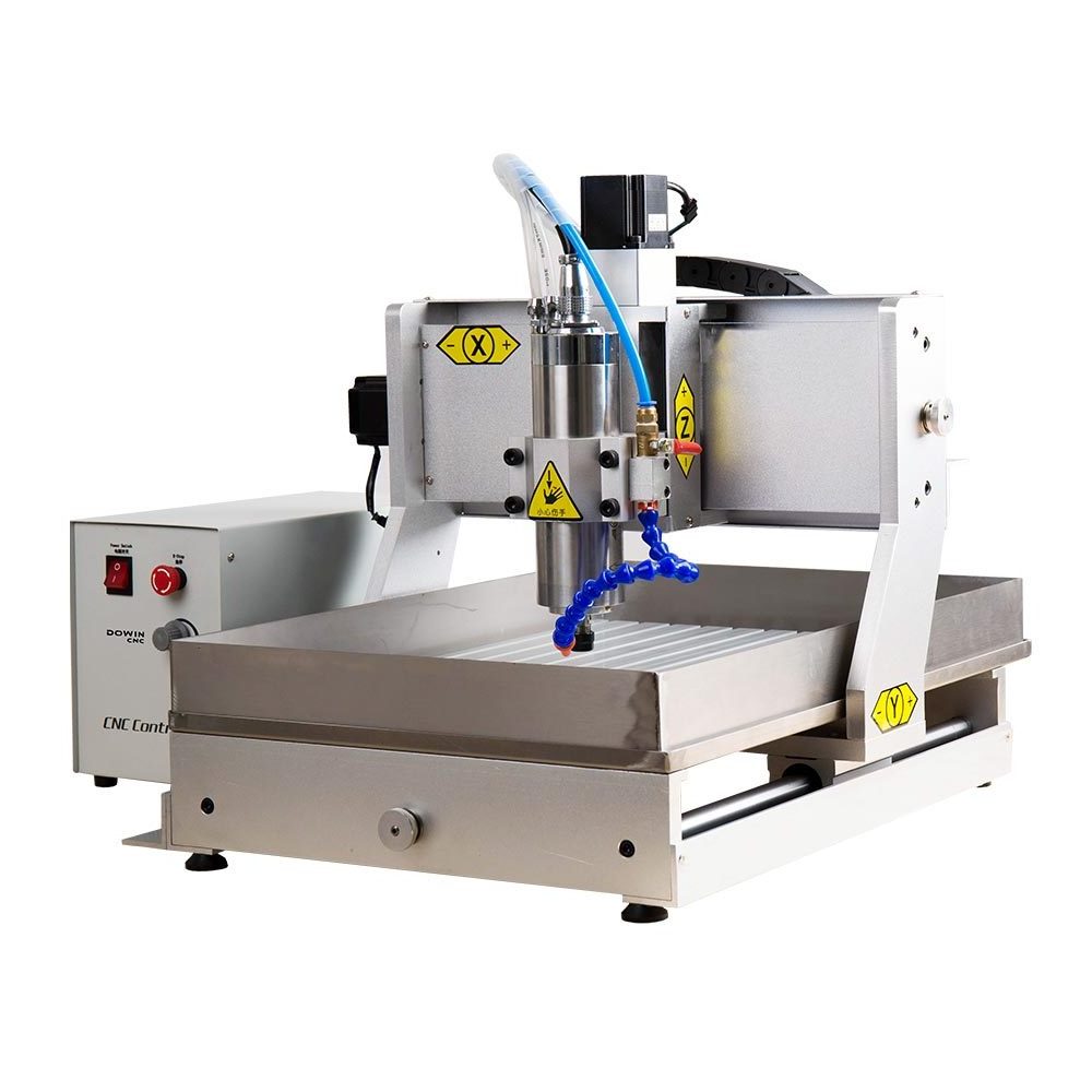 Cnc Router Cutter Carving Stamp Diy Machine 3020 Engraving Wood 3 Axis Water Cooling Mach3 200*300mm 500W/800W 50