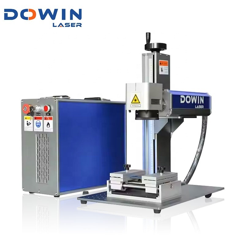 JPT 50W 100W 3D Fiber Laser Metal Engraving Machine Mopa Color Laser Marking for Stainless Steel with EZCAD Control Software