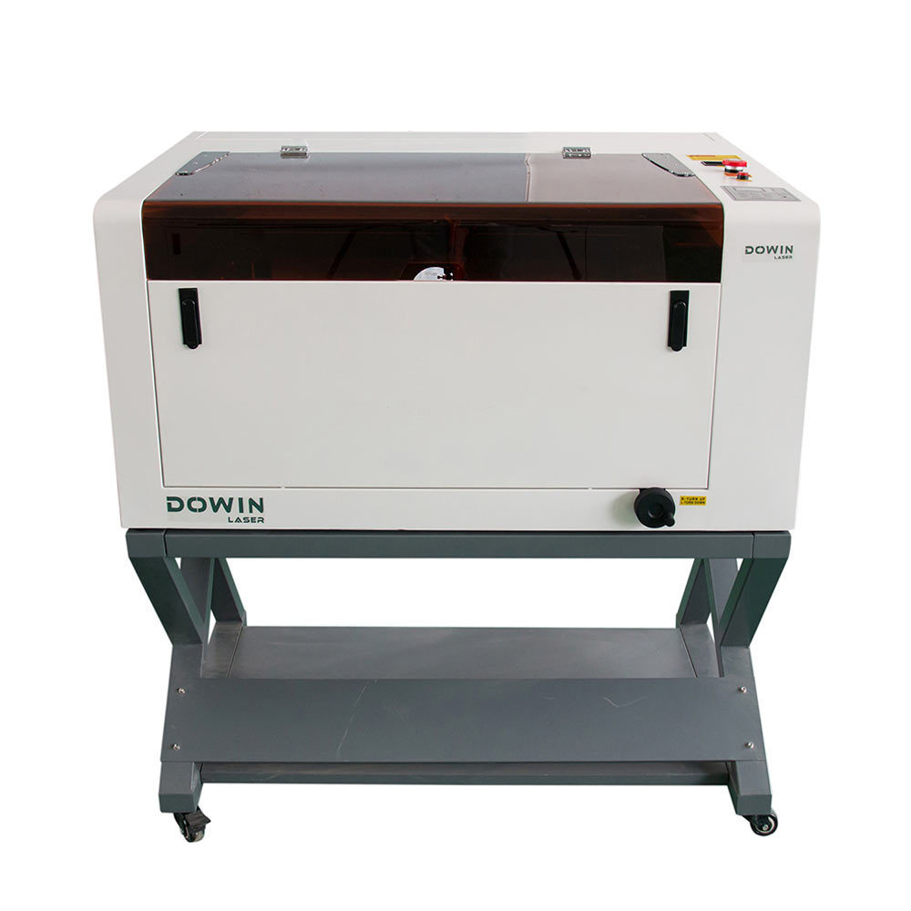 60w 6040 High precision laser engraving self inking rubber sheet stamps making machine  price