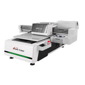 New A1 A2 A3 UV Flatbed Digital Inkjet Printer with Vanish 3D LED Ink Type for Glass Leather Printing Machine With Gear