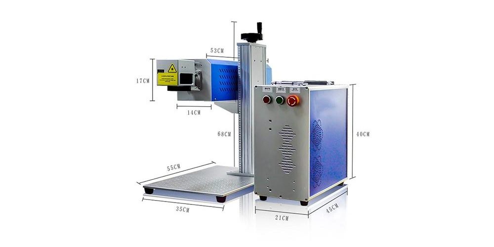 Best selling DAVI 30w co2 laser marking machine plastic paper leather printing laser machine for logo photo picture