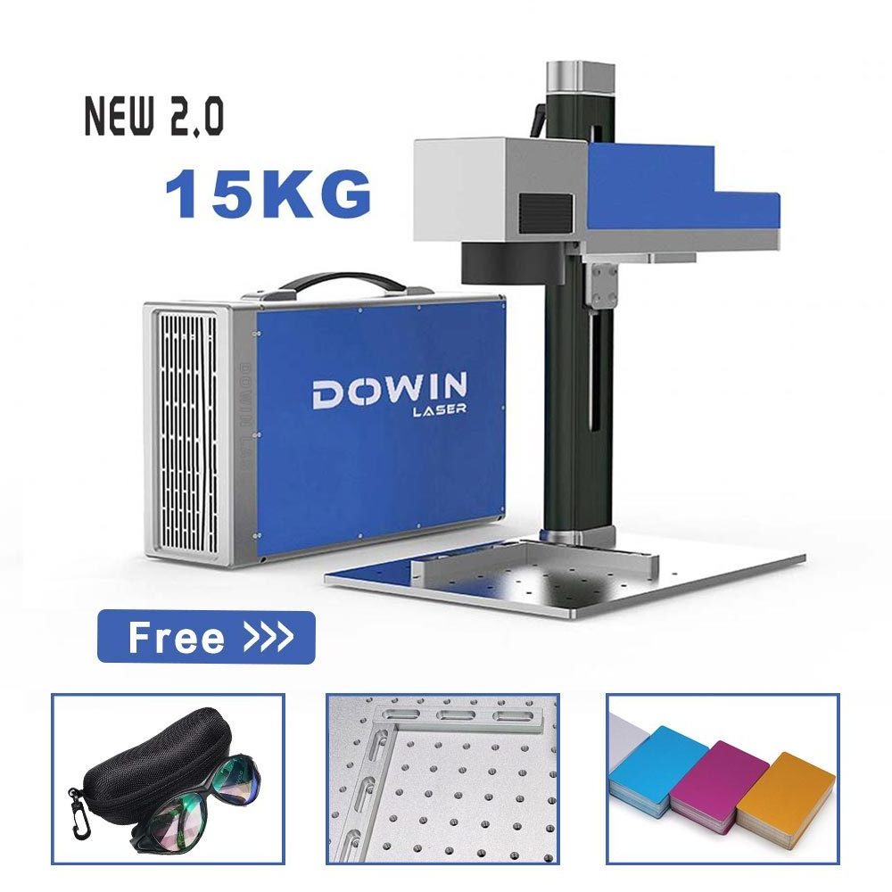 Best Selling JPT Mopa M7 100W Fiber Laser Engraving Machine jpt 50w fiber laser Deep laser marking machine for metal