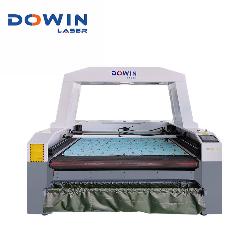 Dual head laser fabric cutting machine textile ccd camera 1812 swimwear co2 laser cutting machine 150w for garment industry