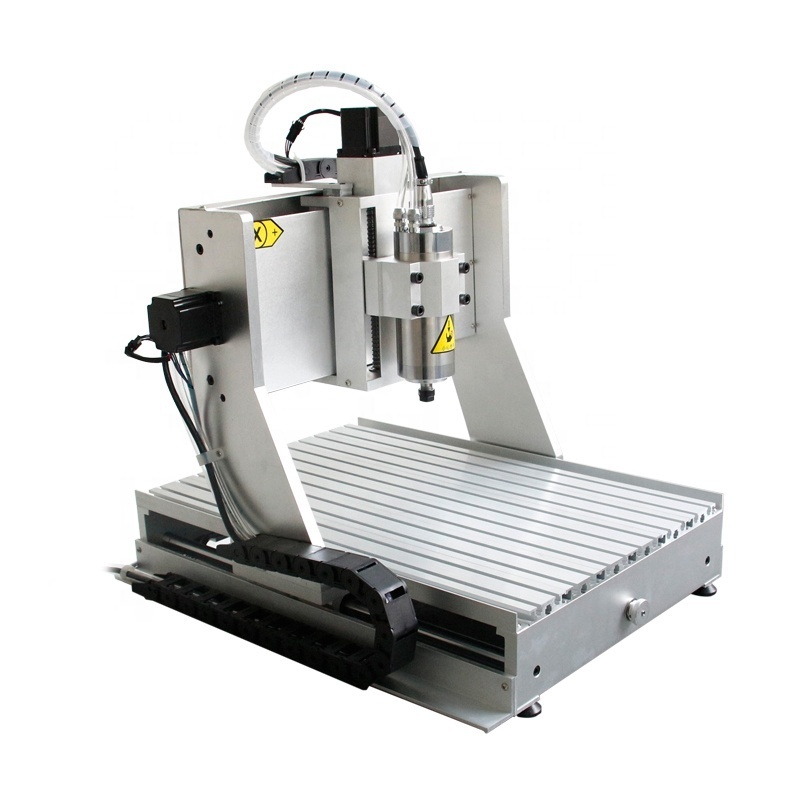 Made-in- China high precision 500/800W CNC router for wooden home diy metal wood engraving machine laser milling machine