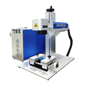 Portable Small Fiber Laser 20w 30w 50w Raycus Jpt Desktop Fiber Laser Marking Machine For Sale.