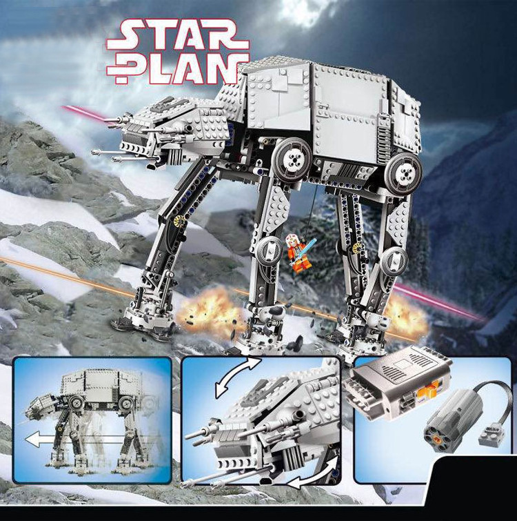 2020 hot 1168 PCS star craft wars Series The pacers AT AT Model Building Blocks  Toys For Children Interesting Gifts