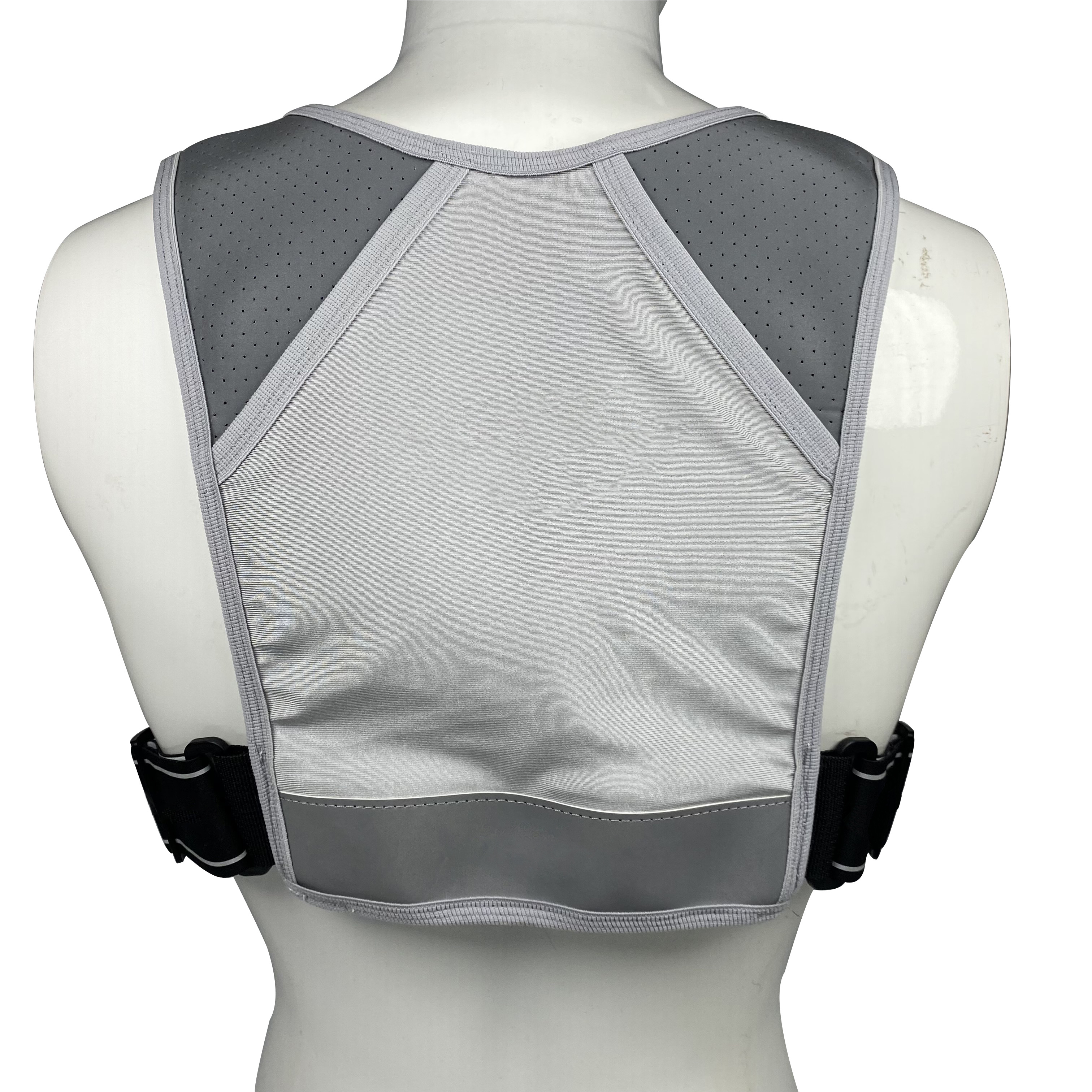 Reflective Safety Running Training Workout Gear Vest for Walking at Night Running Vest Phone Holder