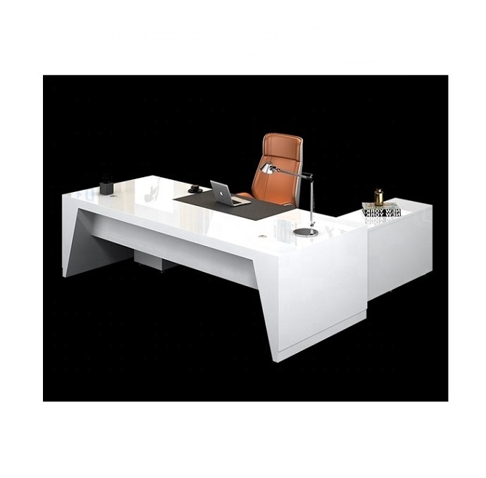 luxury Italy style boss  Office Desk manager Office Table computer table