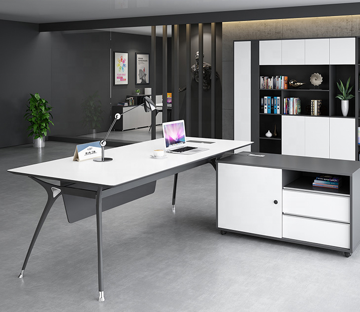 luxury Italy style boss  Office Desk manager Office Table computer table