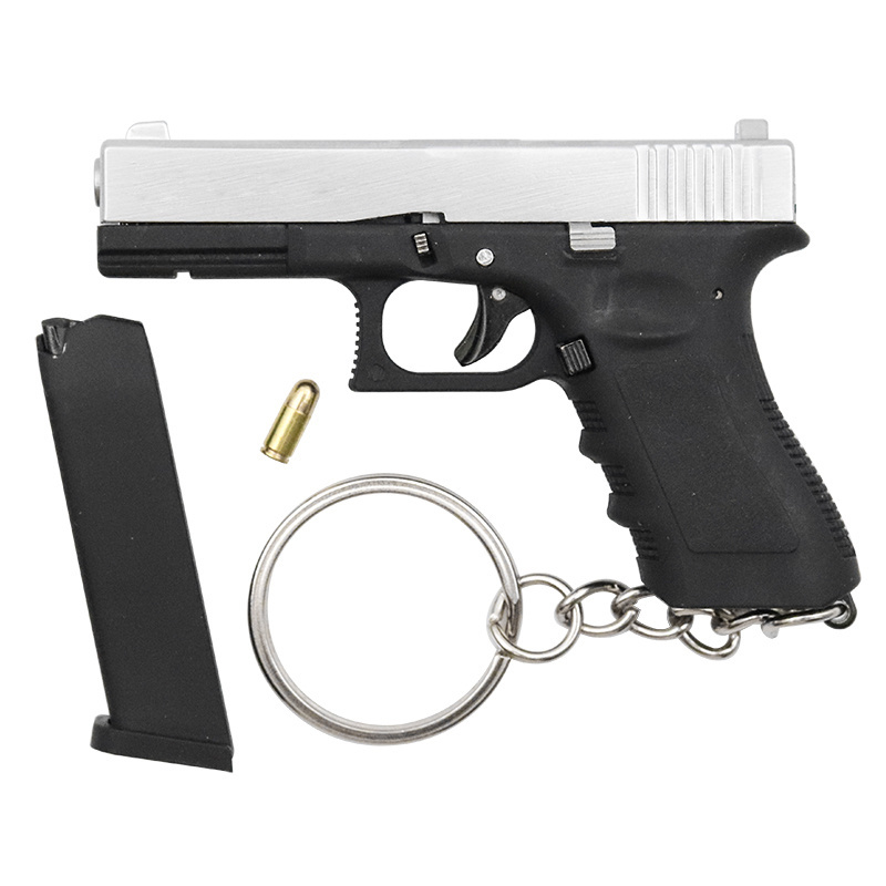 Alloy Empire Glock 17 Keychain Pistol Model For Adult Kids Gift