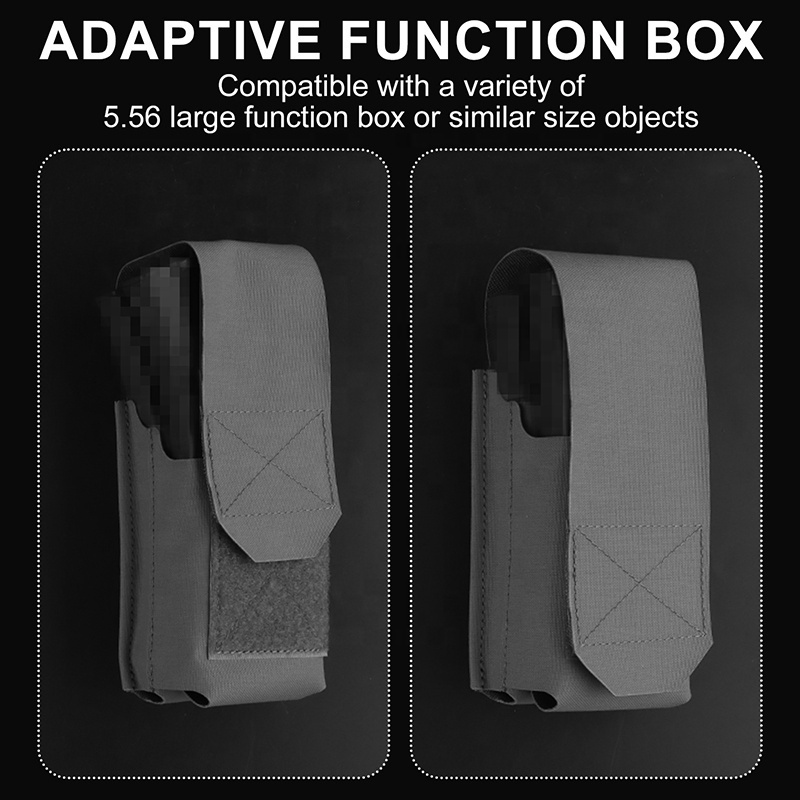 Outdoor Tactics Pouches Flip Top Duplex 5.56 Accessory Kit Various Combinations With Molle Mount Adaptive Function Box Holster