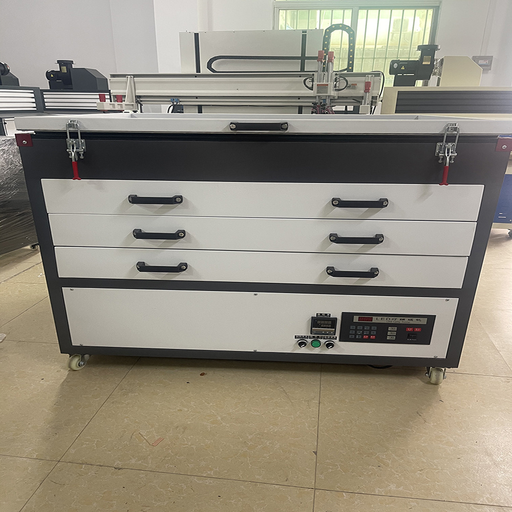 70*100 cm vacuum LED UV light screen printing exposure machine exposure unit screen printing with screen drying cabinet