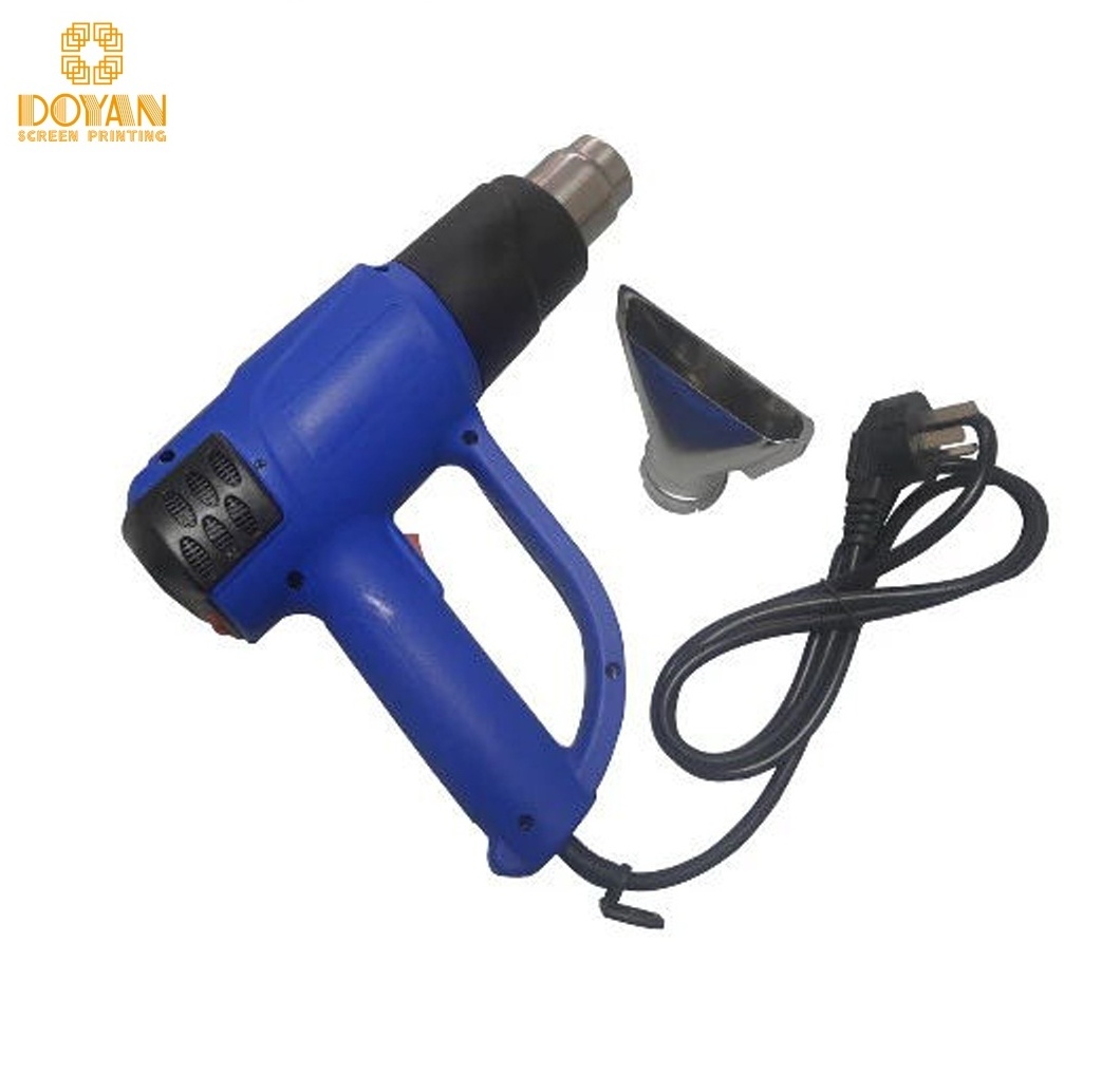 2000W Heat Gun Hot Air Gun with LCD Digital Displayscreen heat hot air gun used in silk screen printing industry