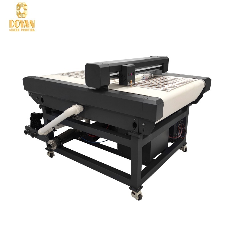 Automatic Roll to Roll UV DTF Platform Label Die CNC Cutter & Creaser Cutter Plotter Paper  Flatbed Cutting Machine Plotter