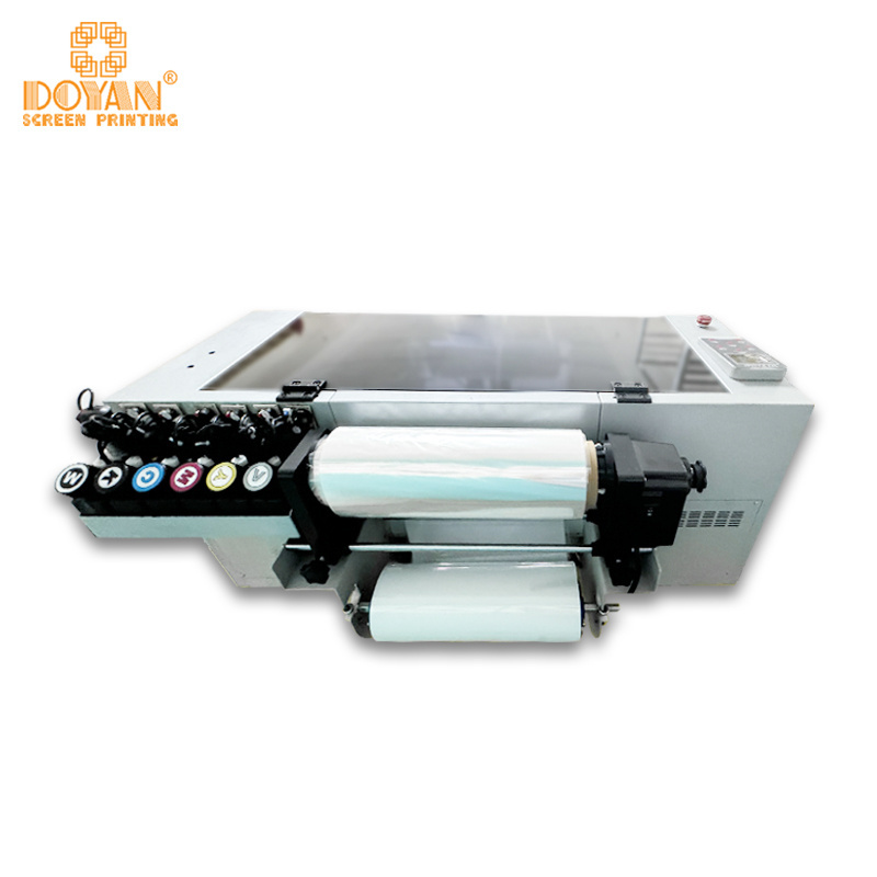 Doyan All-in-One 30cm A3 UV DTF Printer 3D UV Stickers Crystal PET Film and Laminating New 300mm Print Dimension