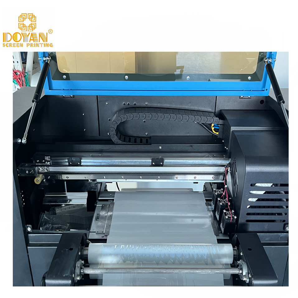 2024 new trend A3 3 XP600 head uv printer flatbed bottle puv dtf printer sticker uv dtf sticker xp600 printer