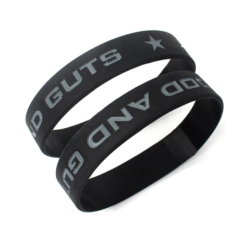 Cheap Custom Logo Wristband Soft Rubber Silicone Charm Wrist Band and Bracelet with Personalisable