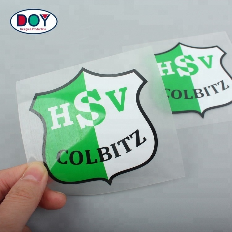 HTV Thermal Press Printed Stickers Services Custom Logo Vinyl Plastisol Ink Heat Transfer Offset Printing Labels for Polo