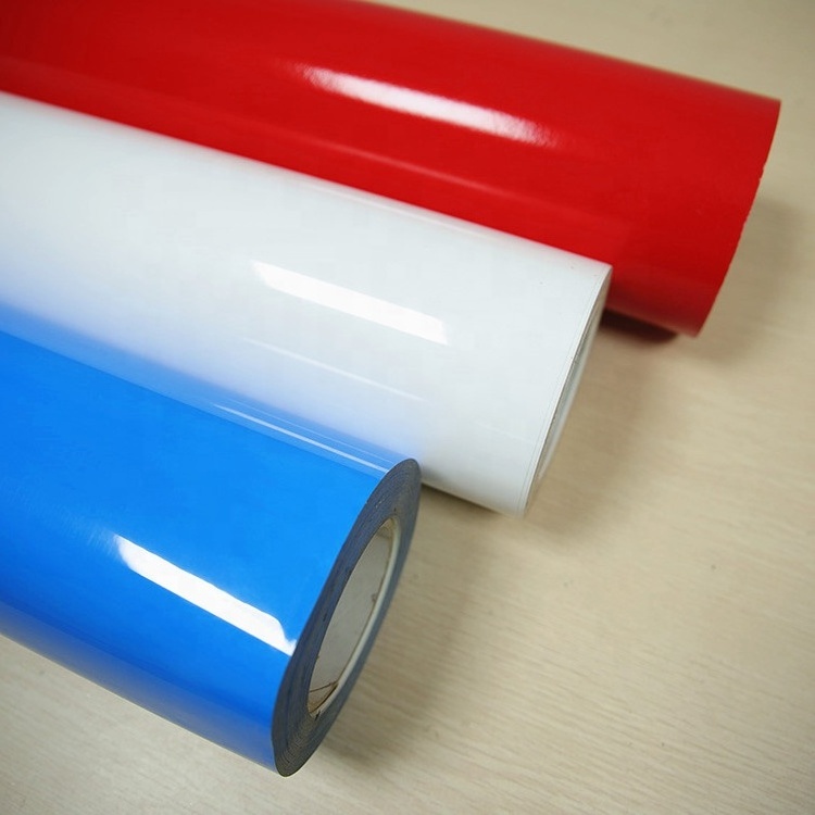 Wholesale Can Stretch PU Flex HTV Heat Press Transfer Vinyl Rolls Vinil Lettering Film for T Shirt